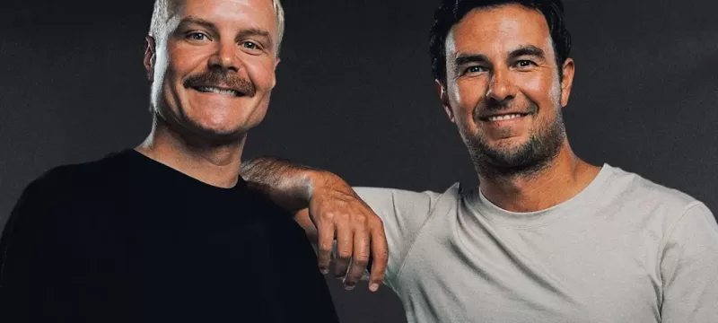 Checo Perez y Botas en Cadillac F1