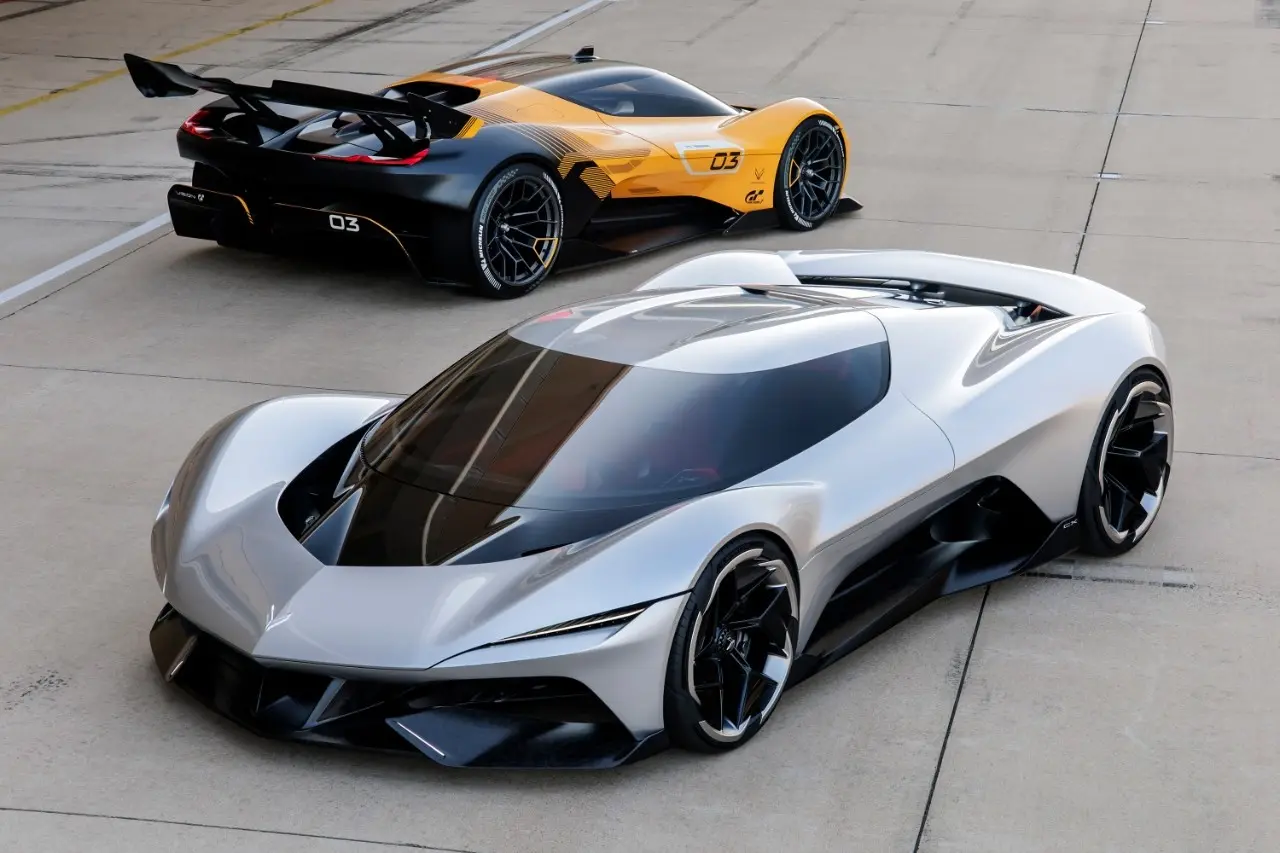 Corvette CX y CX.R Vision Gran Turismo el futuro de los vehículos Chevrolet