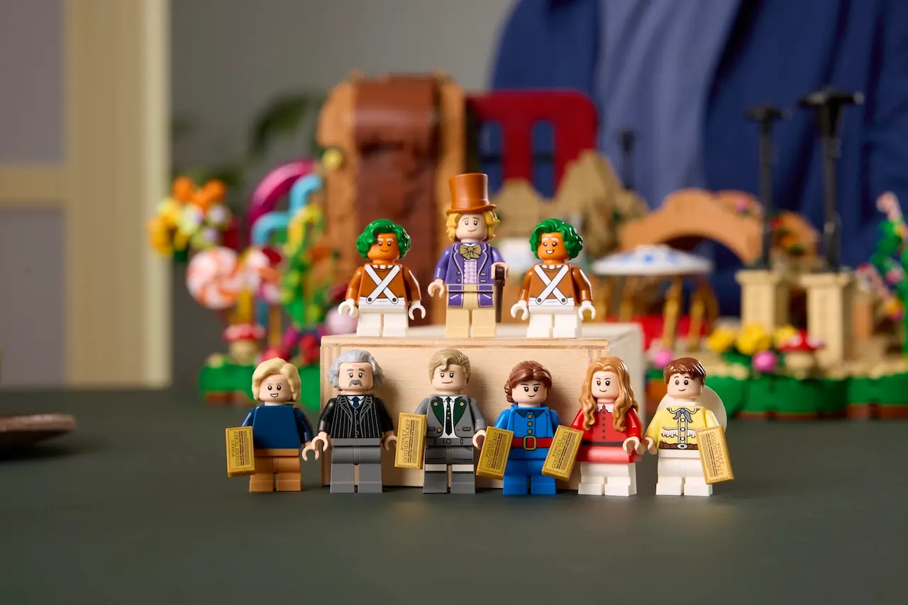 LEGO Ideas Willy Wonka y la fábrica de chocolate personajes
