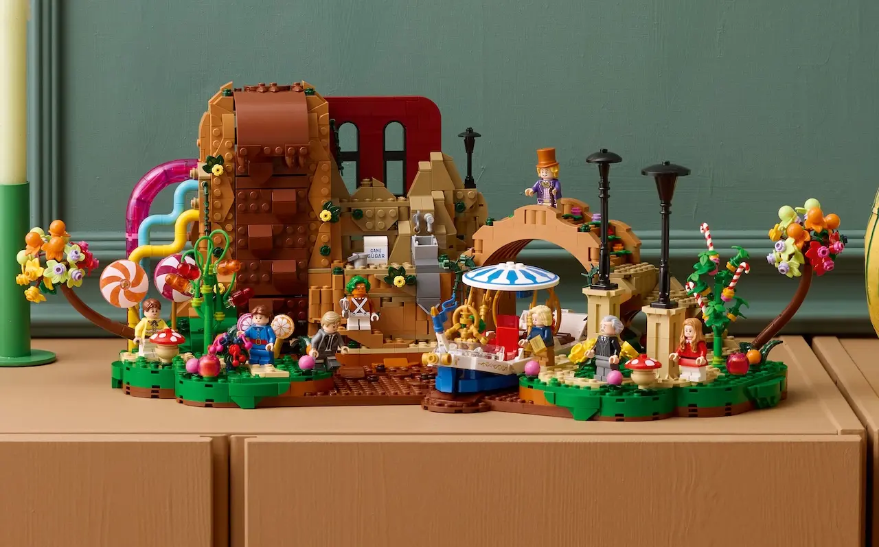 El set LEGO Ideas Willy Wonka y la fábrica de chocolate llega en septiembre