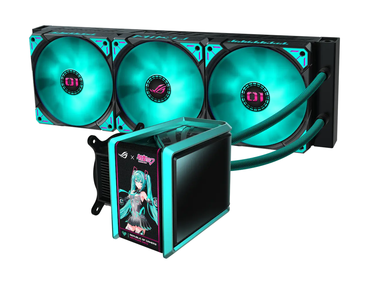 ROG RYUO IV 360 ARGB HATSUNE MIKU EDITION