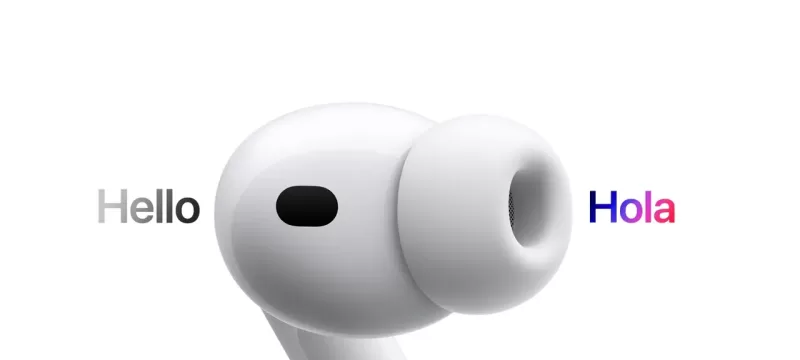 Apple Traducción en Vivo en AirPods