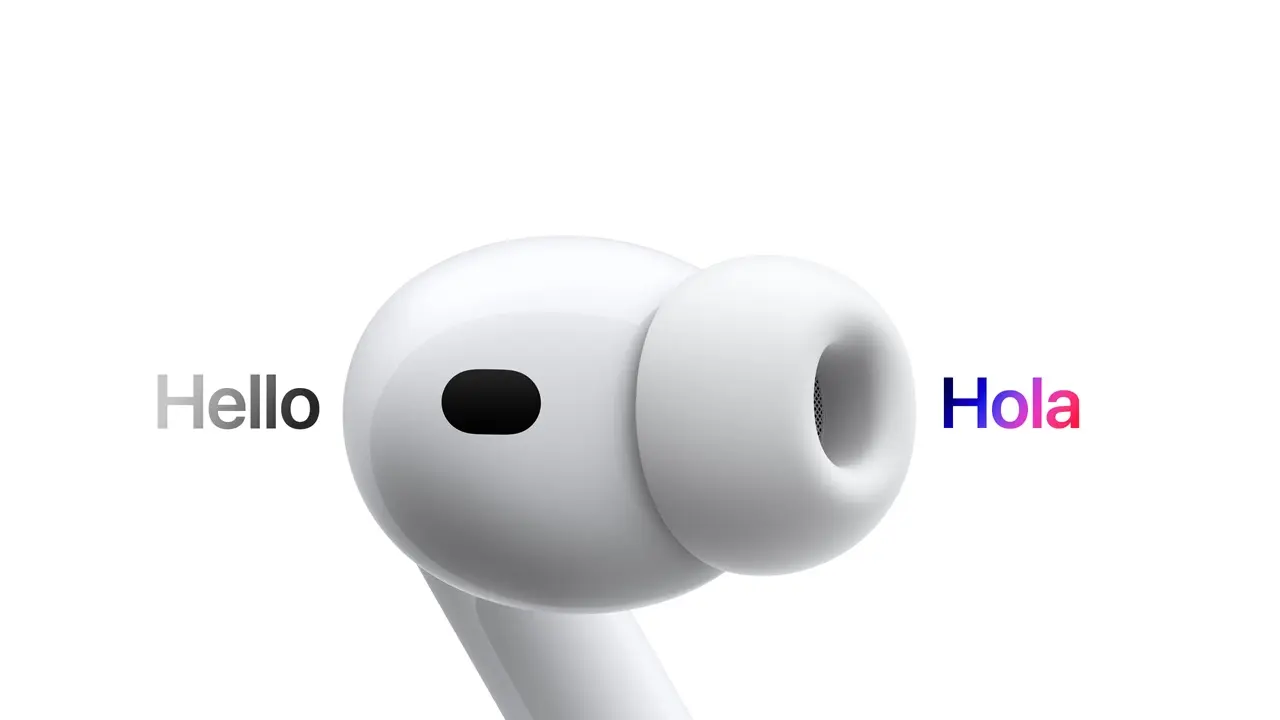 Así se usa la Traducción en Vivo con los últimos AirPods de Apple