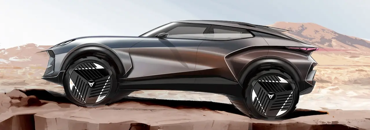 CUPRA Tindaya diseno costado