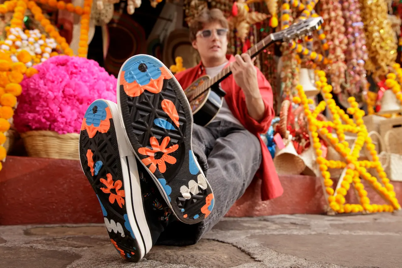 Converse Chuck Taylor All Star Dia de Muetos blancos