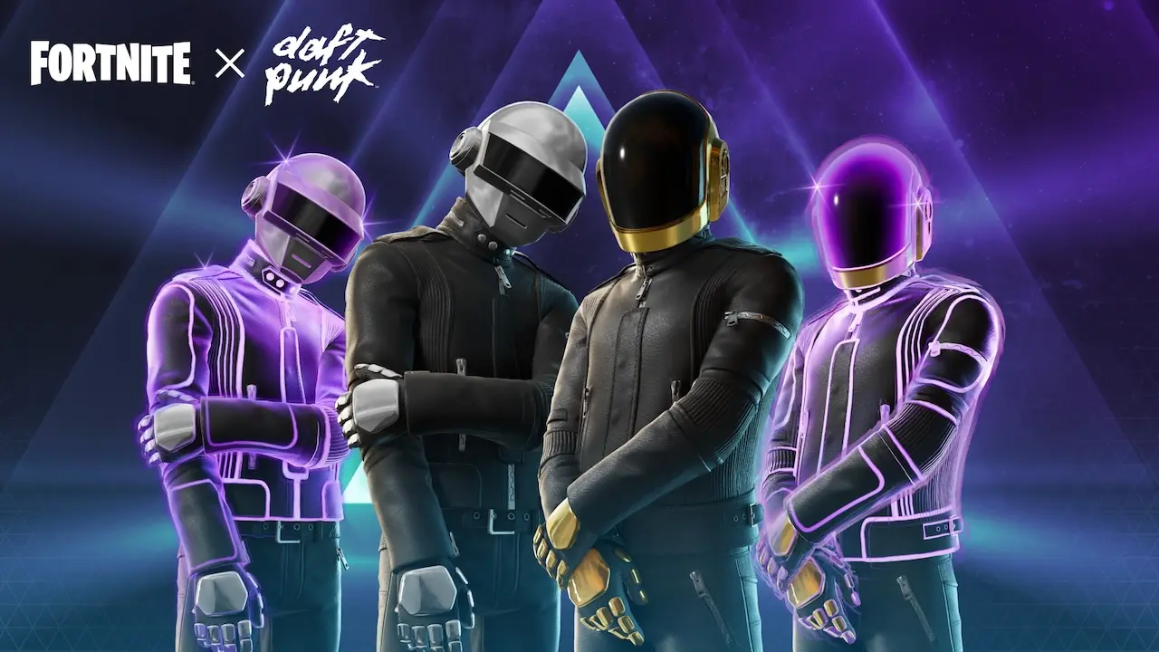Daft Punk en Fortnite skins