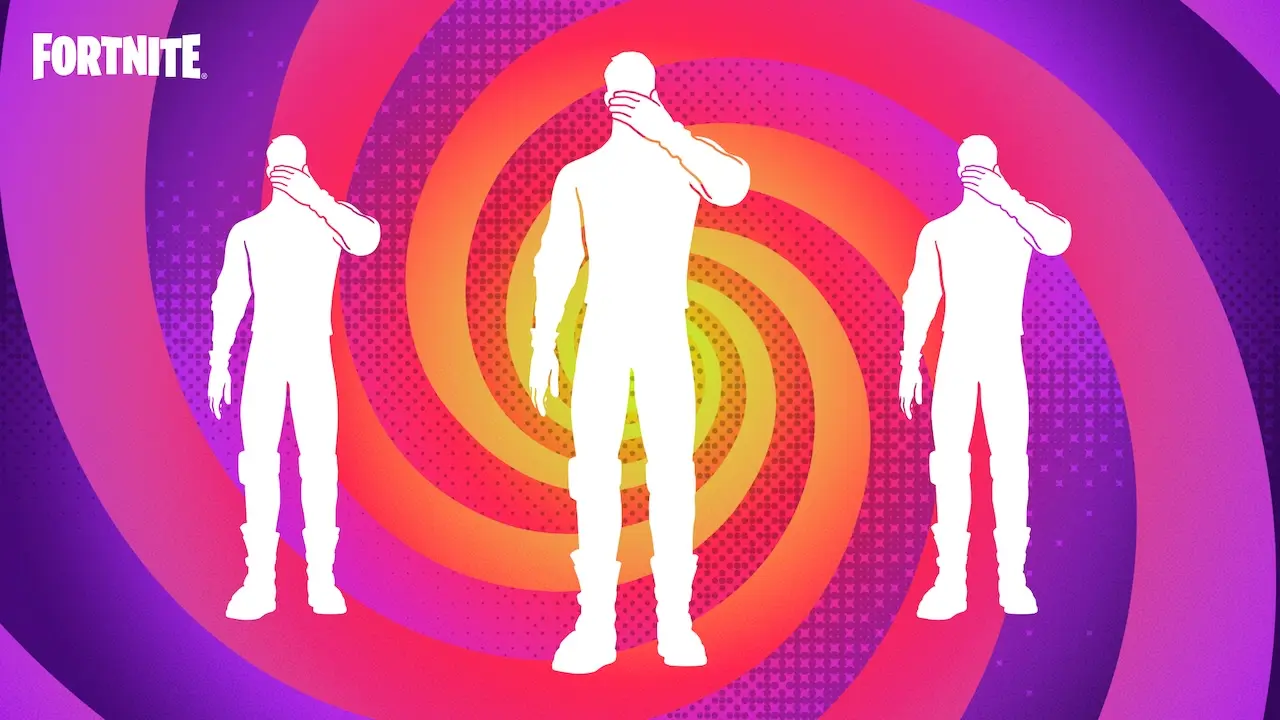 Fortnite Delulu hiccups emote