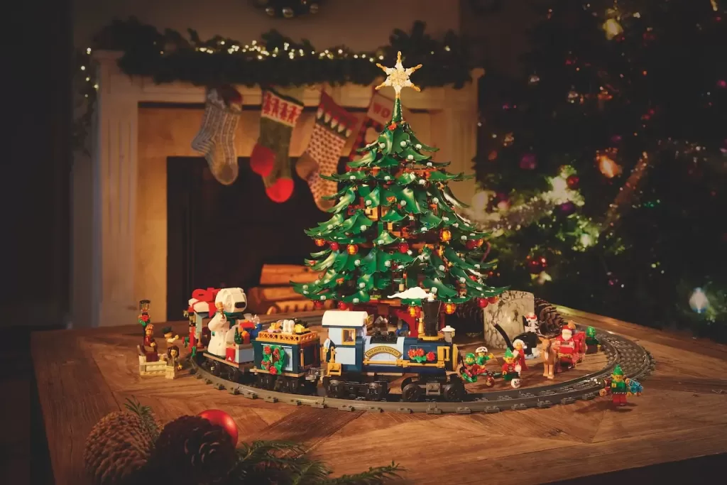 LEGO Árbol de Navidad y Tren Exprés Navideño