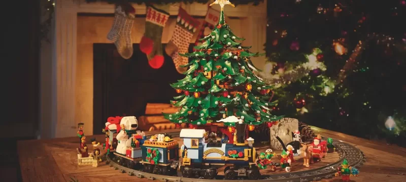 LEGO Árbol de Navidad y Tren Exprés Navideño