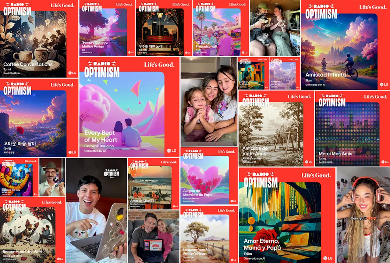 LG Radio Optimism creaciones