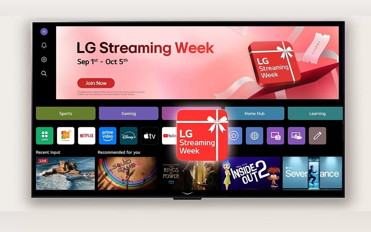 LG Streaming Week 2025 llega para ofrecer el mejor entretenimiento