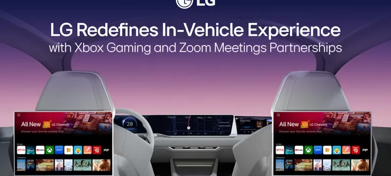 LG Xbox Zoom autos con webOS