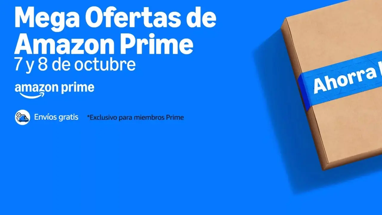 Mega Ofertas de Amazon Prime llega a México el 7 y 8 de octubre de 2025