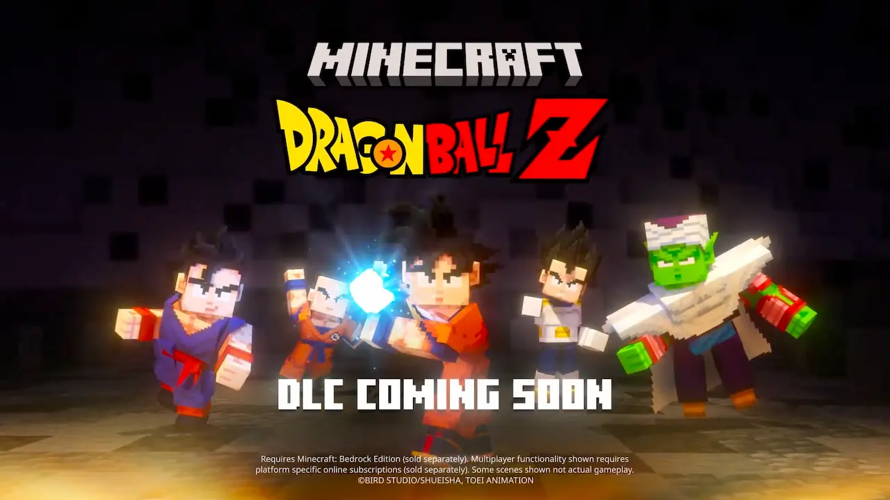 Minecraft anuncia sus novedades y colaboración con Dragon Ball Z