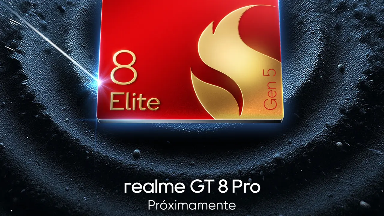 realme GT 8 Pro llegará a México con el chipset Snapdragon 8 Elite Gen 5
