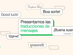 WhatsApp traduccion de mensajes