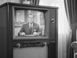 Control remoto televisor 1950