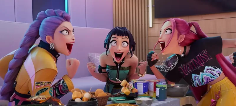 Demon Hunters Las guerreras KPop cines