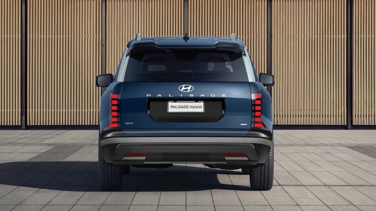 Hyundai Palisade Híbrida 2026 trasera