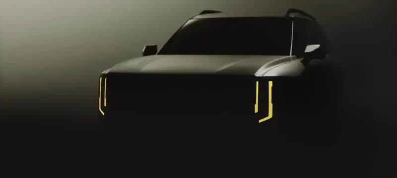 Kia Telluride 2027 teaser frente