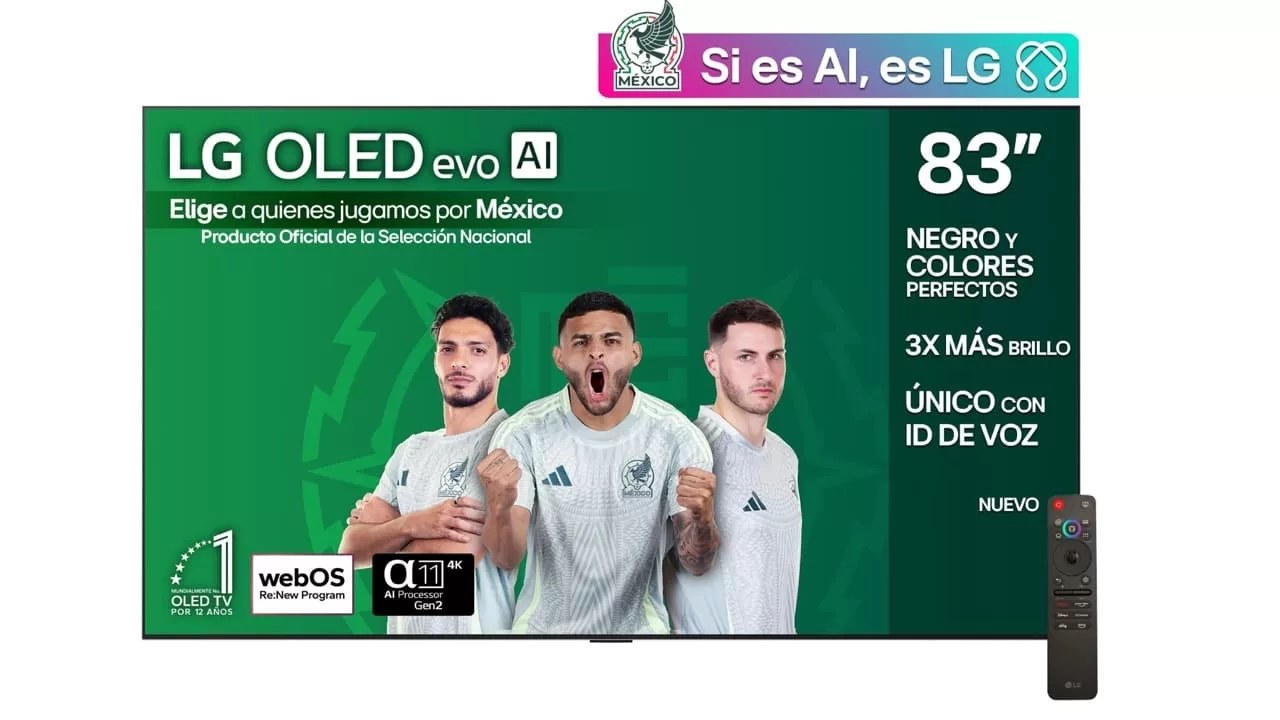 LG patrocinador Selección Nacional de México Mundial 2026