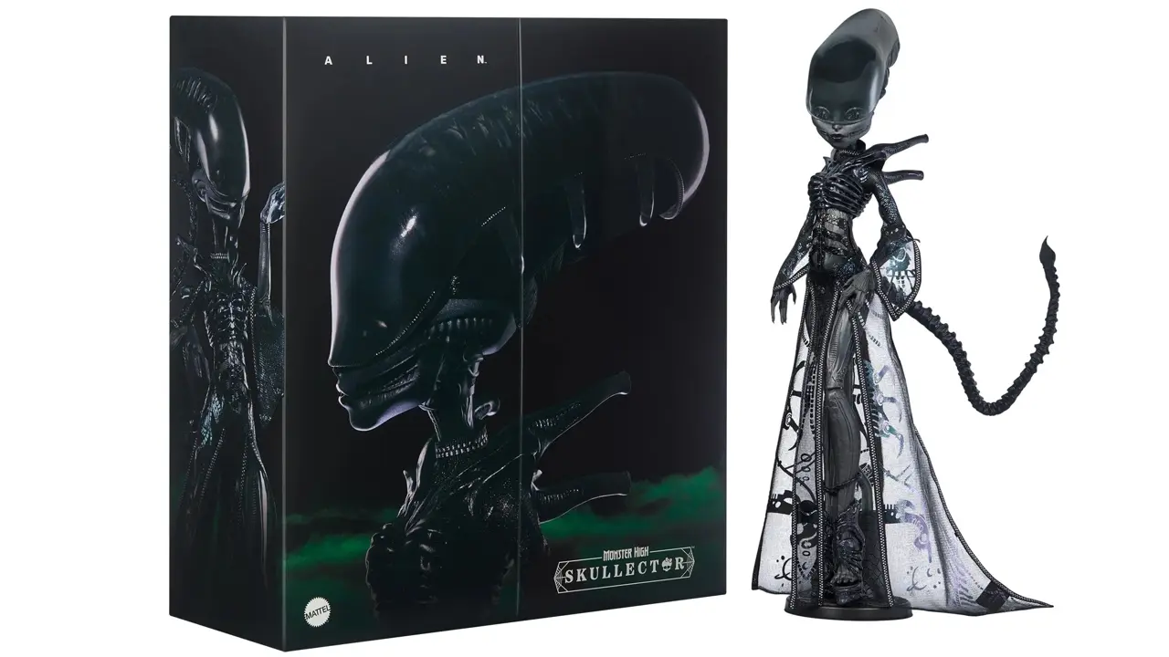 Monster High Skullector Alien Doll caja