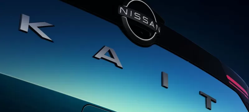Nissan KAIT logo trasera