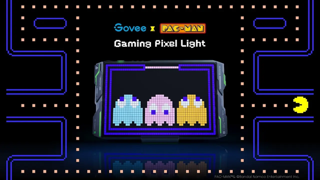 PAC-MAN Govee Gaming Pixel Light