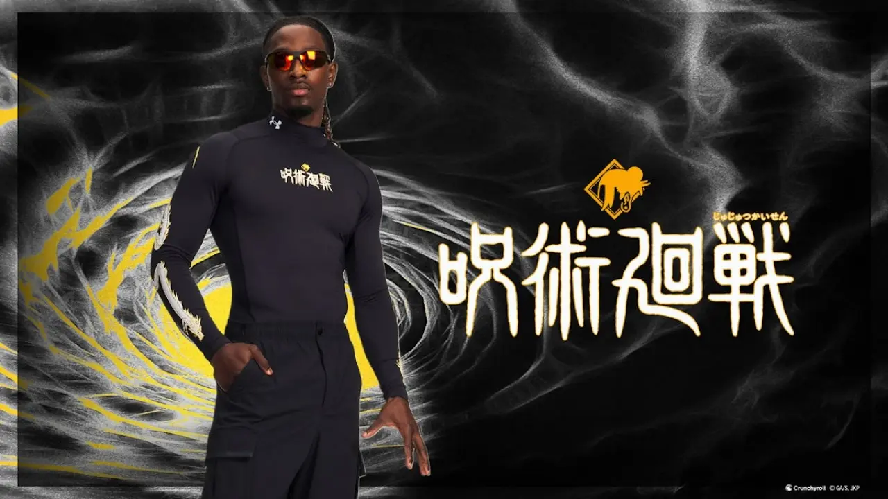 Under Armour x Jujutsu Kaisen Geto HeatGear Mock Long Sleeve