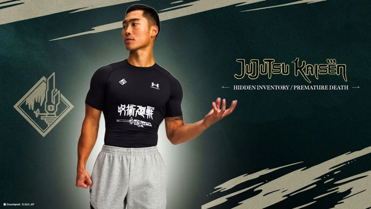 Under Armour x Jujutsu Kaisen Toji HeatGear Camiseta de Manga Corta