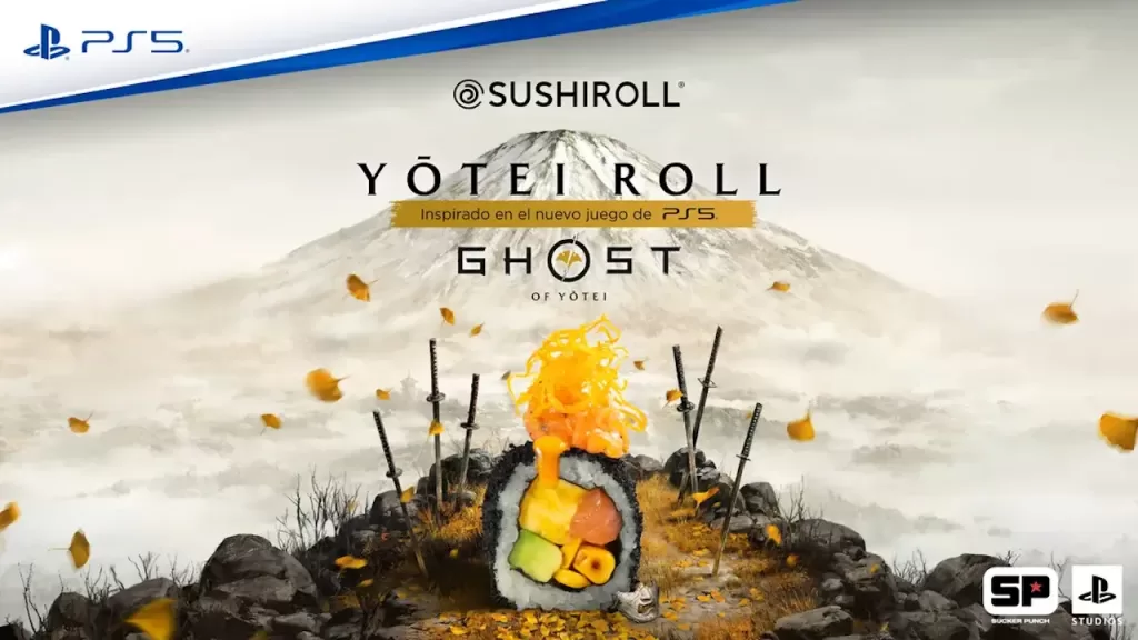 Yotei Roll en Sushi Roll Mexico PlayStation