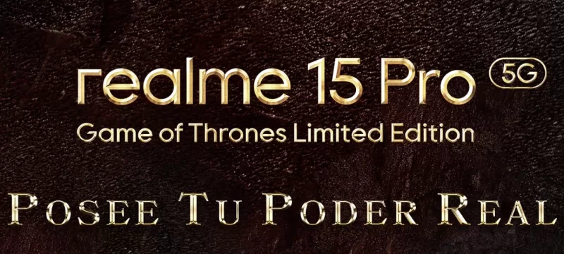 realme 15 Pro game of thrones teaser 1