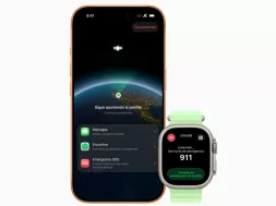 Apple Emergencia SOS vía satélite
