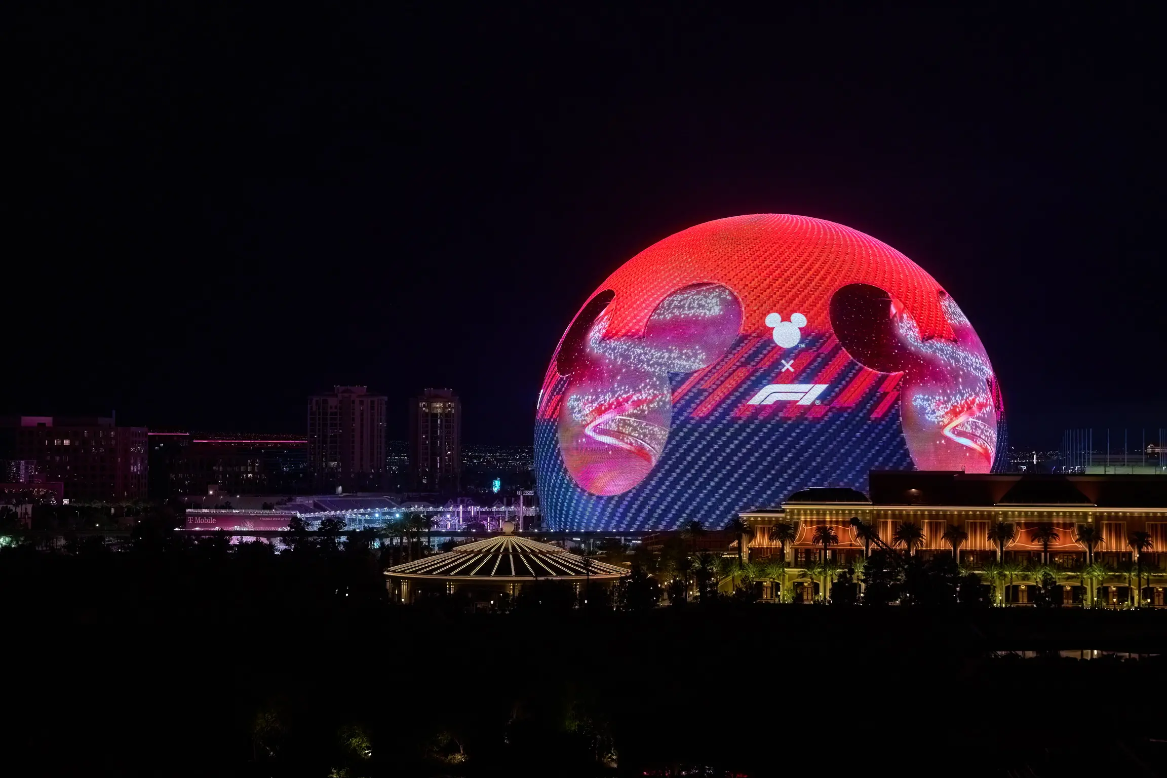 Formula 1 x Disney Sphere