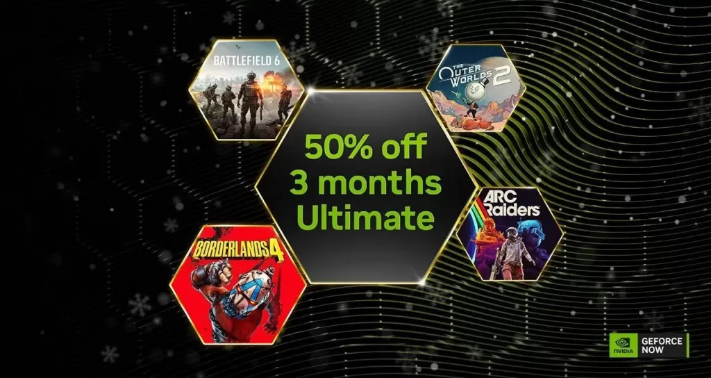 GeForce NOW Ultimate Black Friday 2025
