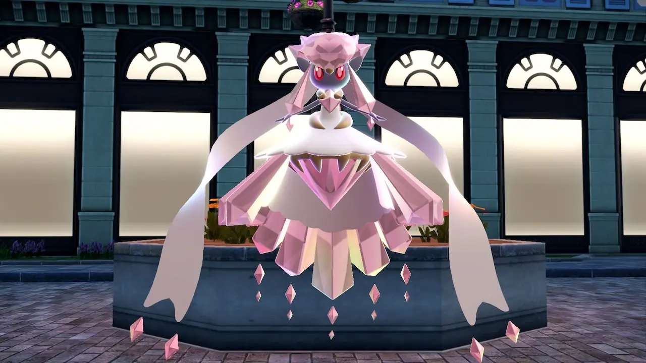 Leyendas Pokémon Z-A Megadimensión Mega Diancie