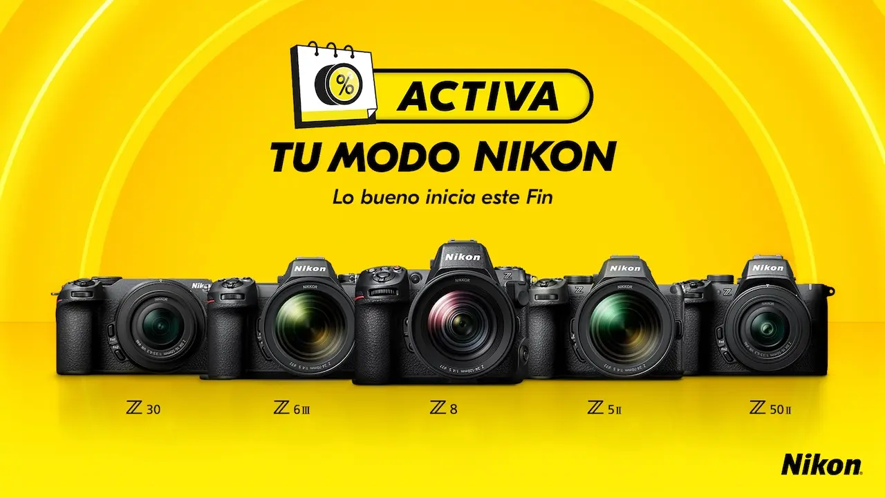Estas cámaras Nikon las encuentras en descuento para El Buen Fin 2025