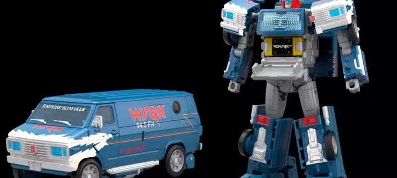 Transformers Stranger Things Freakwency and 8-Trax