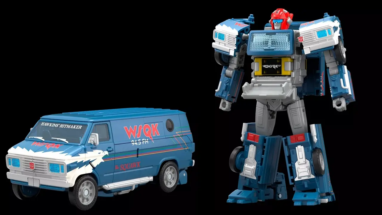 Transformers se une a Stranger Things y presenta el nuevo Freakwency y 8-Trax