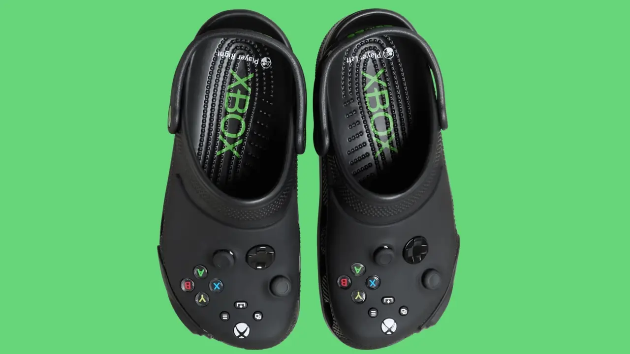 Crocs presenta los nuevos Xbox Classic Clog con detalles a un control de Xbox