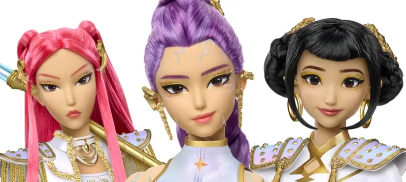 muñecas Mattel de Las Guerreras K-pop Rumi, Mira y Zoey