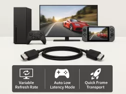 HDMI LA CES 2026 videojuegos
