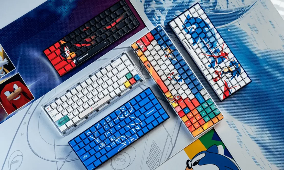 Higround y SEGA teclados Sonic