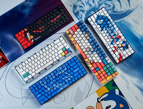 Higround y SEGA teclados Sonic
