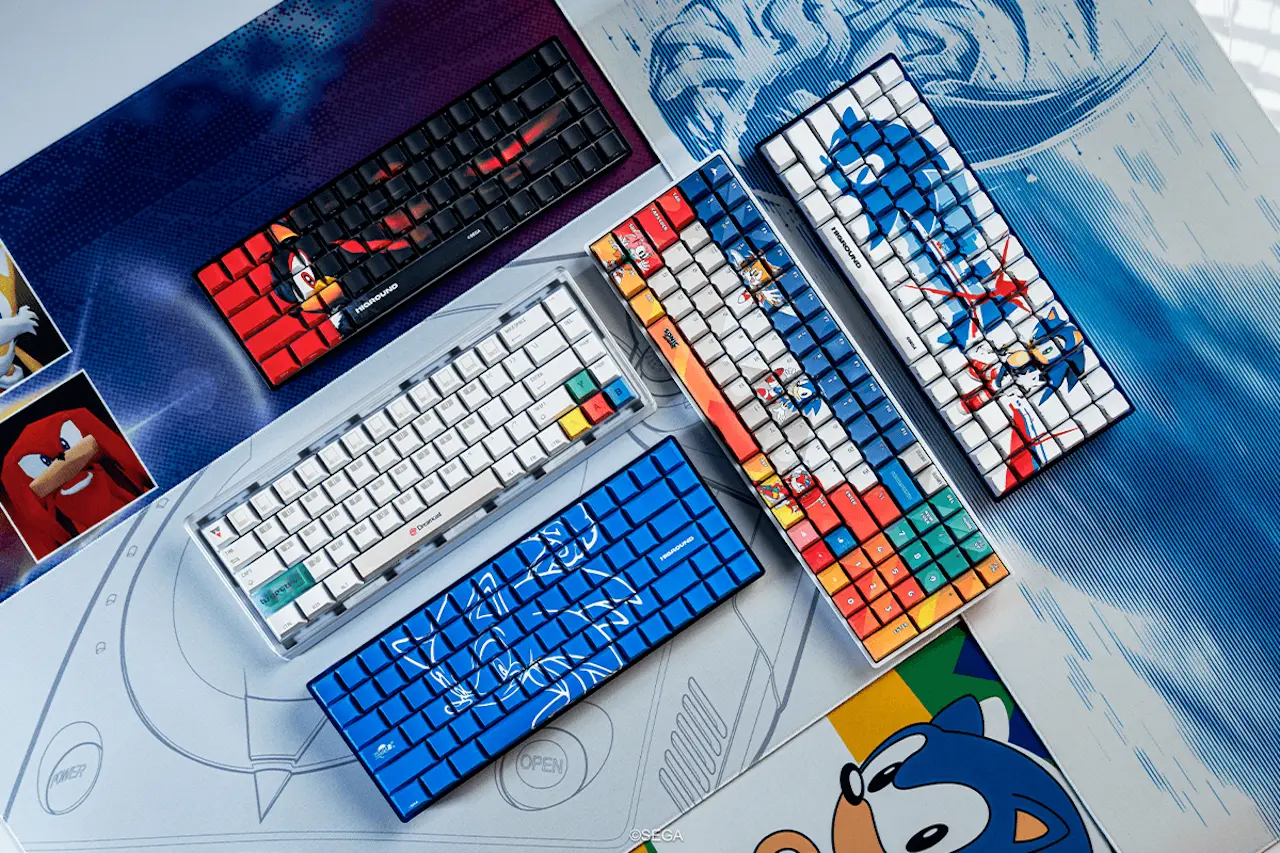 Higround y SEGA presentan sus nuevo teclado con temática de Dreamcast y Sonic