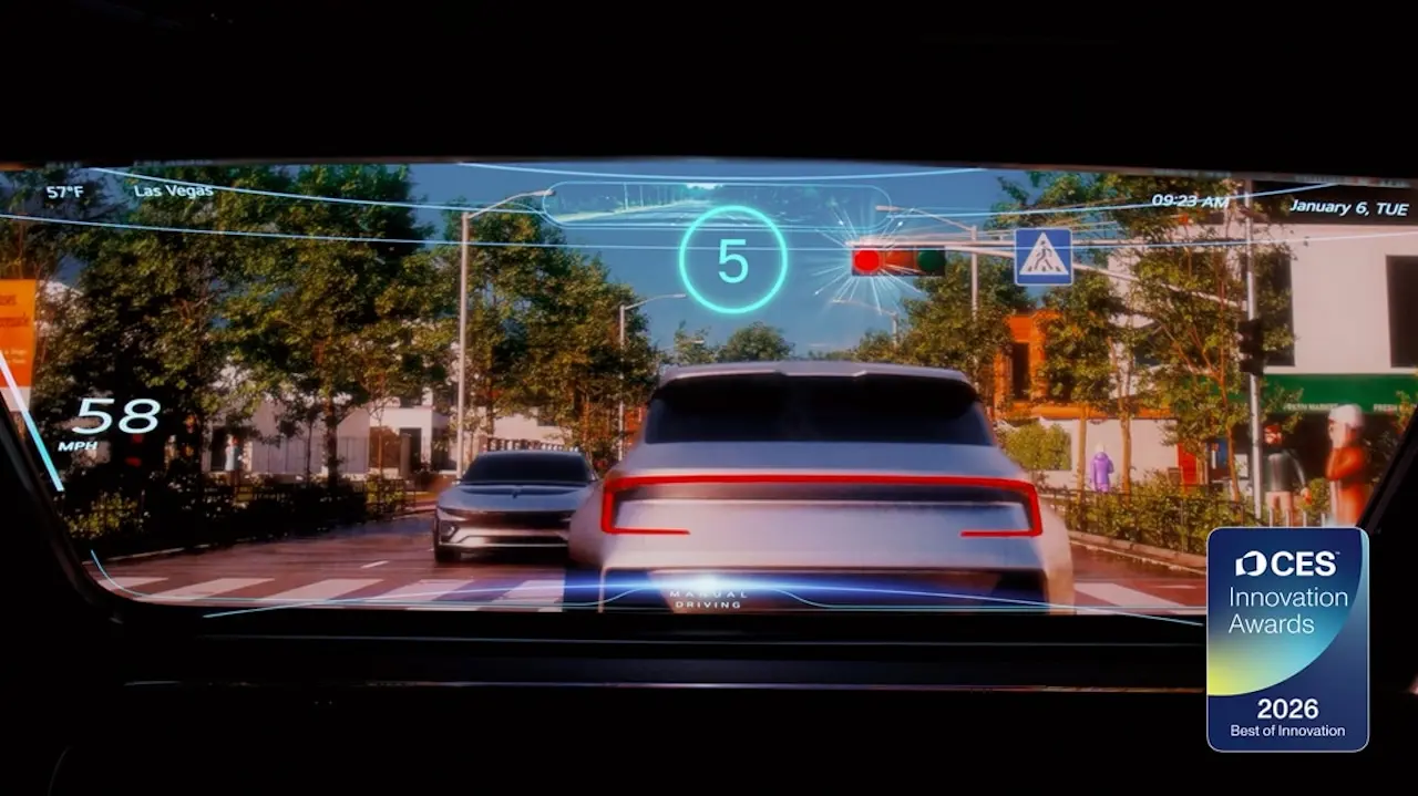 LG-AI-Powered-In-Vehicle-Solutions futuro autos CES 2026 comunicacion trafico
