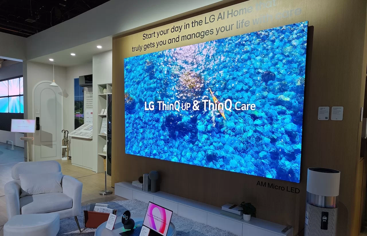 LG Micro LED CES 2025