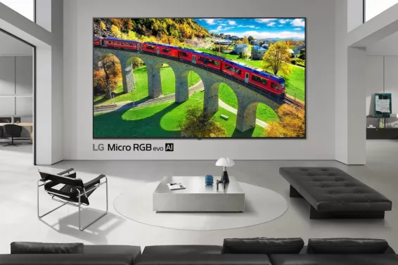 LG Micro RGB evo en CES 2026
