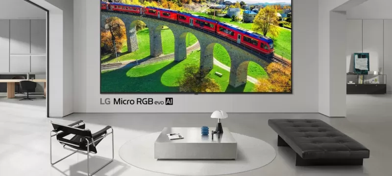 LG Micro RGB evo en CES 2026