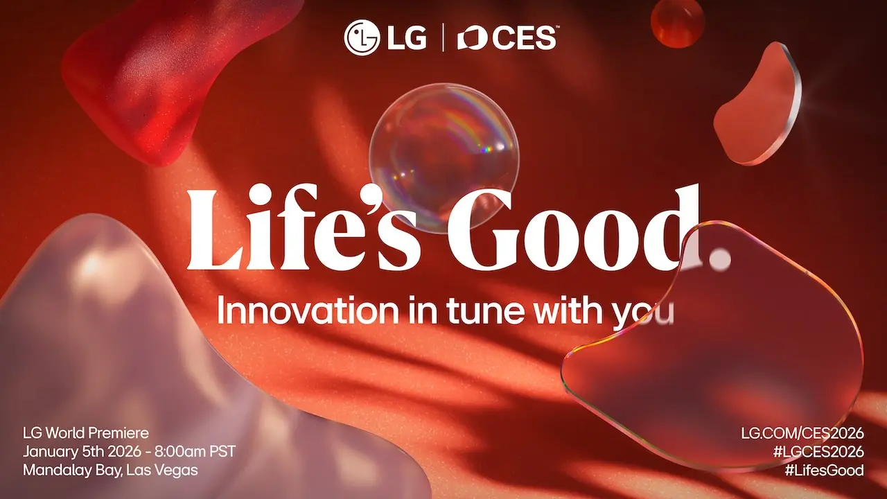 LG World Premiere mostrará las novedades de la compañía en CES 2026
